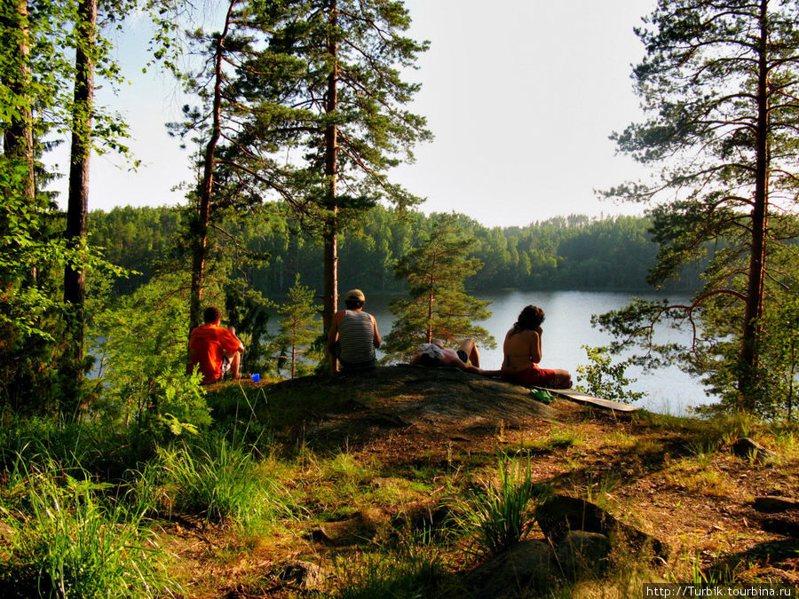 Ястребиное озеро Приозерск, Россия