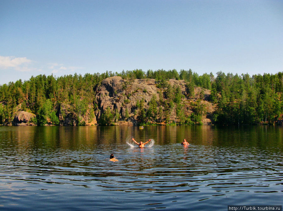 Ястребиное озеро Приозерск, Россия
