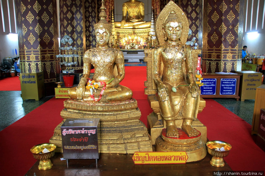 Будды, Ват На Пхрамаин в Аюттхае Аюттхая, Таиланд