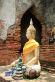 Сидящий Будда, Ват Чоенг Тха в Аюттхае