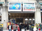 Реклама   авиашоу на Северном вокзале в Париже в виде билета