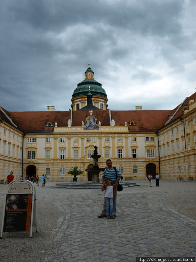 Мельк и его аббатство Мельк, Австрия