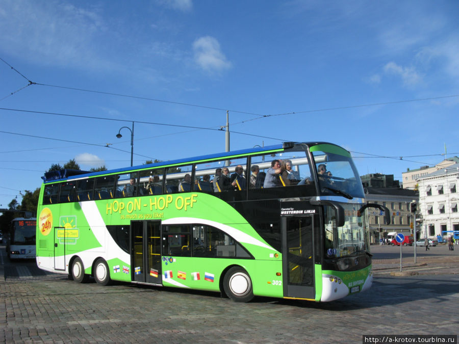 Автобус экскурсионный Хельсинки, Финляндия