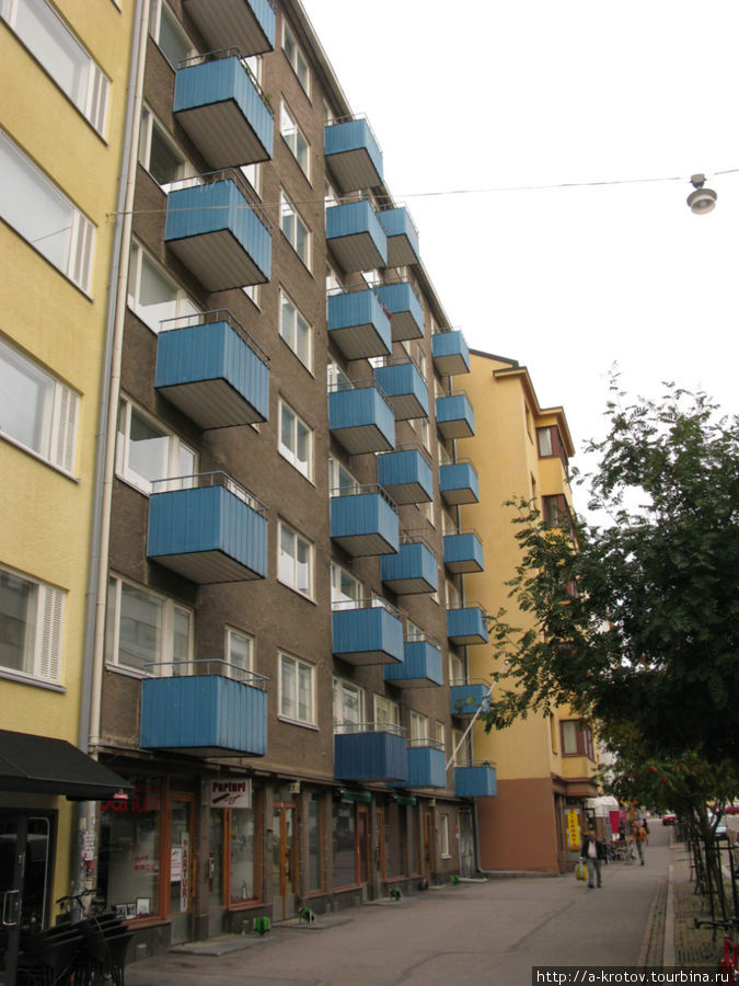 микро-балкончики Хельсинки, Финляндия