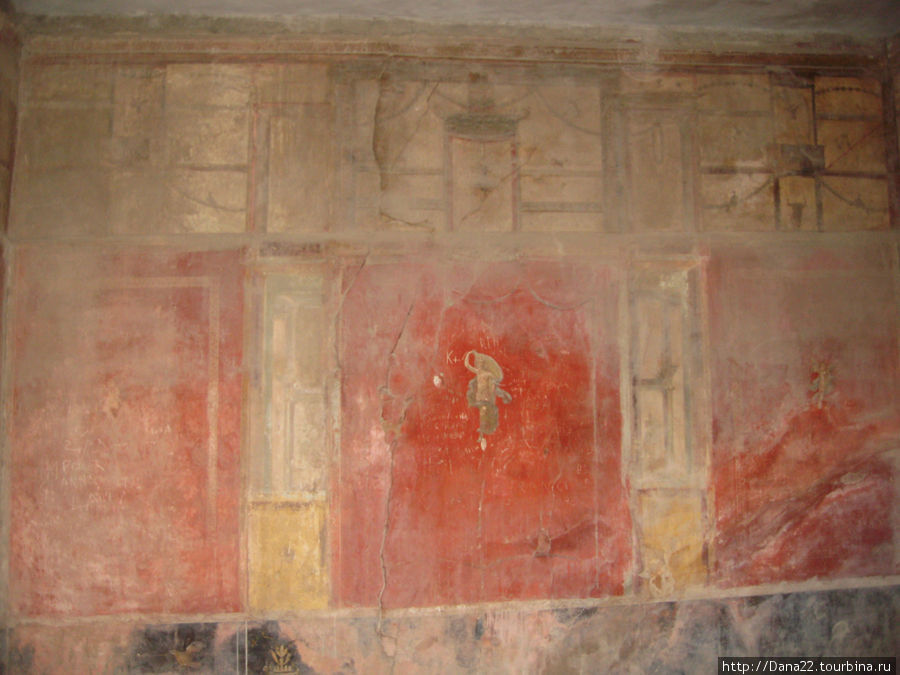 Фрески в доме торговца шерстью Помпеи, Италия