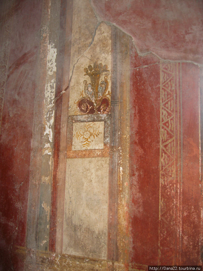 Фрески в доме торговца шерстью Помпеи, Италия