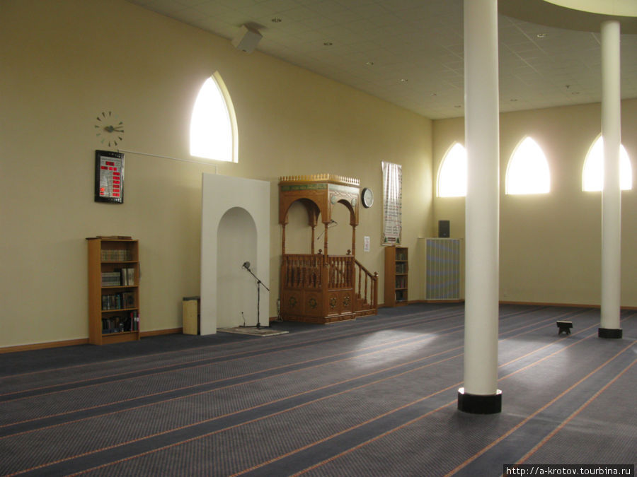 в мечети Уппсала, Швеция