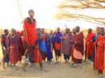 Танцы масайских воинов