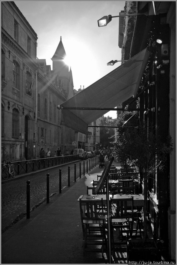 Черно-белый Париж Париж, Франция
