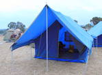 Палатка с кроватями