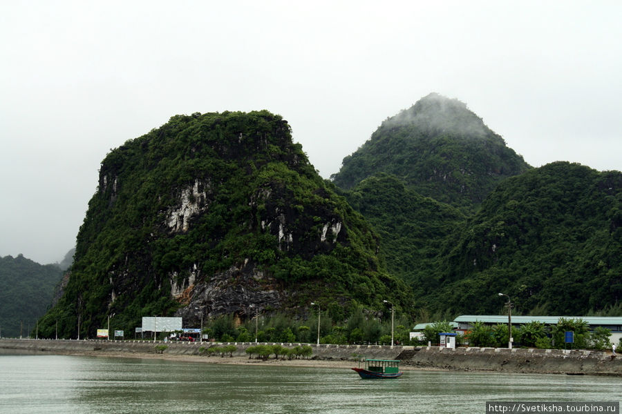 Причал Национального парка Остров Кат Ба Халонг бухта, Вьетнам