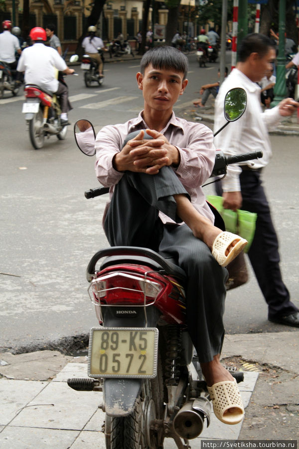 Мототаксист Ханой, Вьетнам