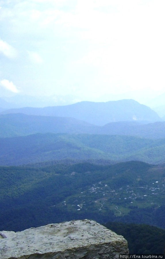 Сочи-2006. Вид с горы Ахун