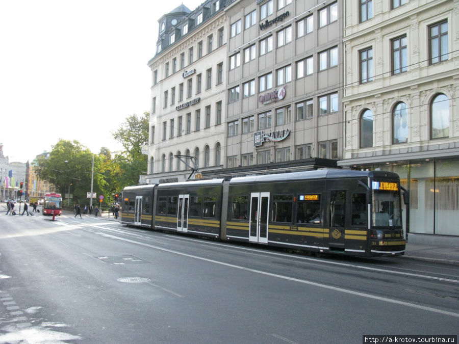 Длинный трамвай Стокгольм, Швеция