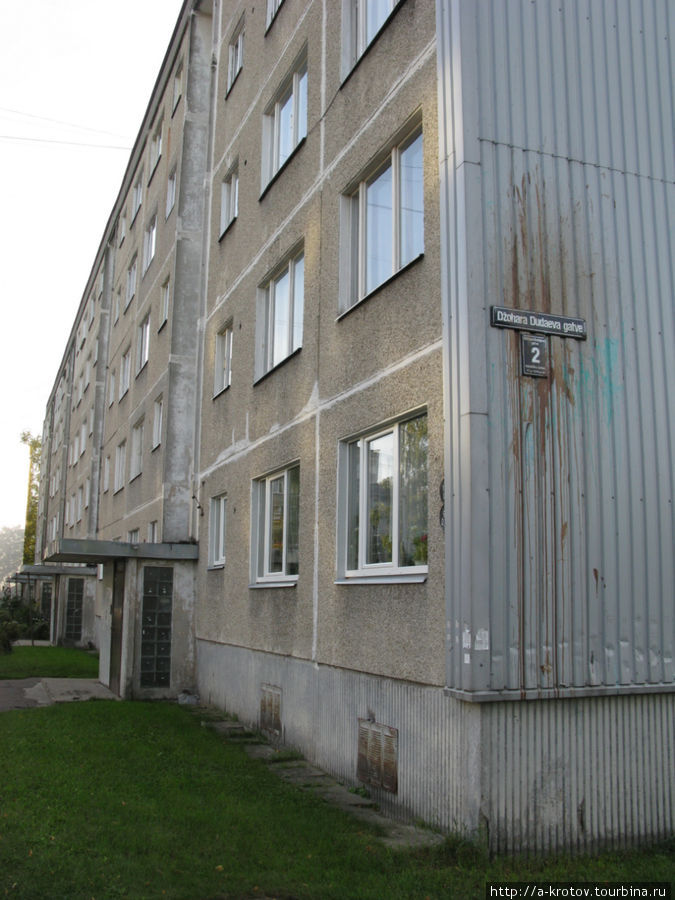 Обычные советские дома (ул Дудаева) Рига, Латвия