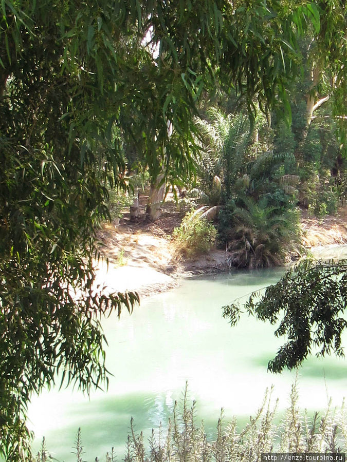Галилея. У реки Иордан Ярденит (Место Крещения), Израиль