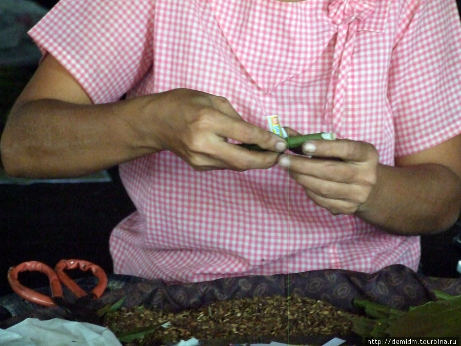 Табачная фабрика в Баго Багоу, Мьянма