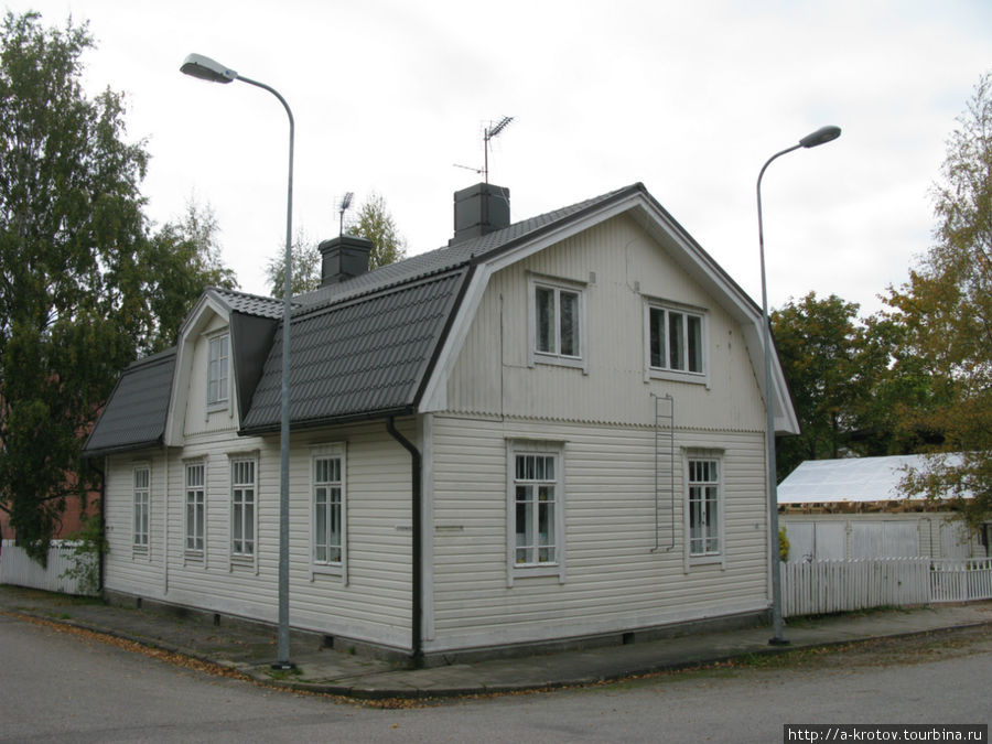 много частных домиков Сало, Финляндия