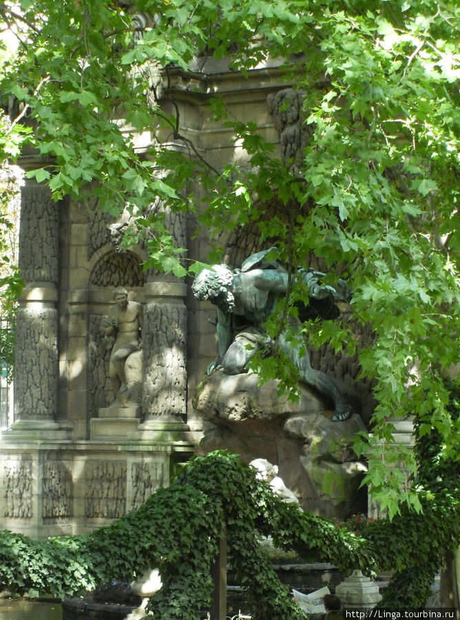 Островок неги и умиротворения - Люксембургский сад Париж, Франция