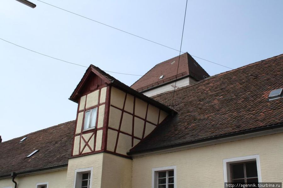 Фахверктовый эркер на клостере Вайсеноэ, Германия