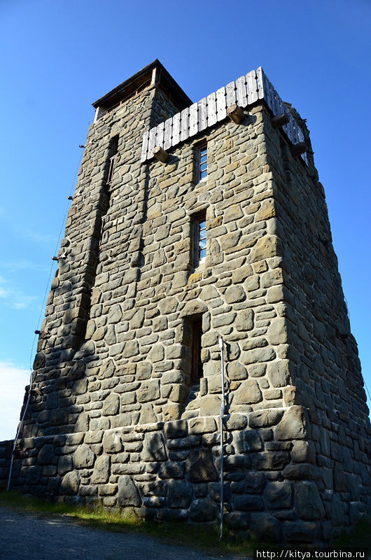 Смотровая башня на вершине Конституции, построенная во времена Рузвельта. Остров Оркас, CША