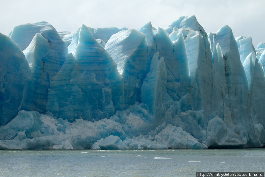 Торрес-дель-Пайн. Ледник Gray. Национальный парк Торрес-дель-Пайне, Чили