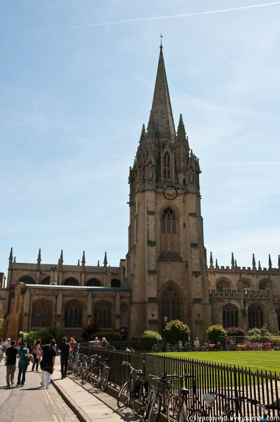 Университетская церковь Св. Девы Марии Оксфорд, Великобритания