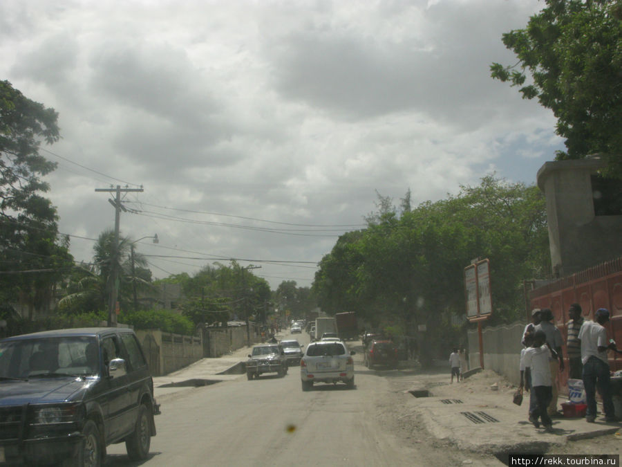 Предместья Порт-о-Пренса Гаити