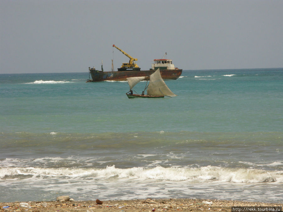 Море. Взор отдыхает Гаити