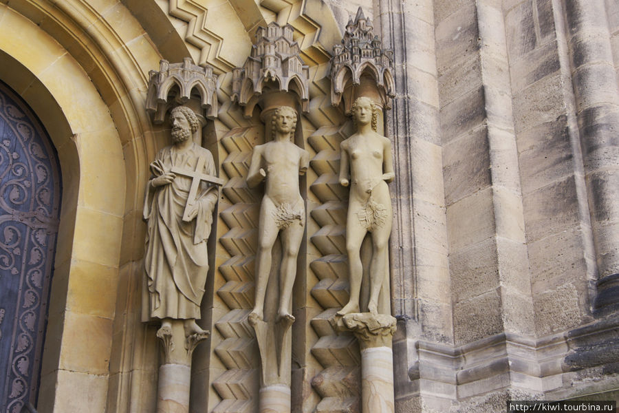 Адам, Ева и Христос Бамберг, Германия