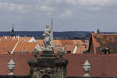 Вид на Бамберг с соборной площади