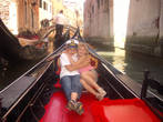 Мои детки в Венеции. Прокатиться на гондоле стоило 150 евро кажется... (час)