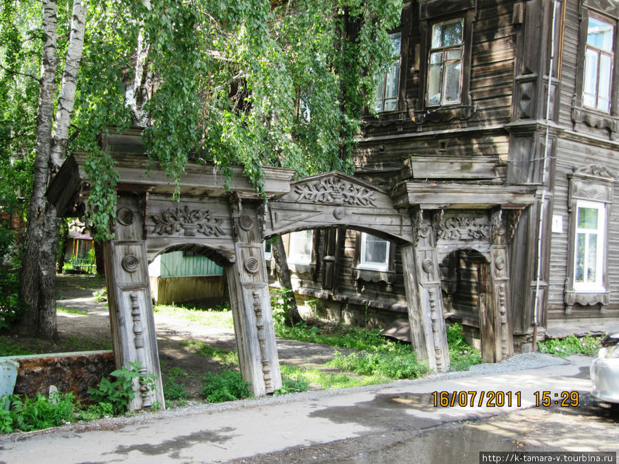 ворота на ул.Татарская Томск, Россия