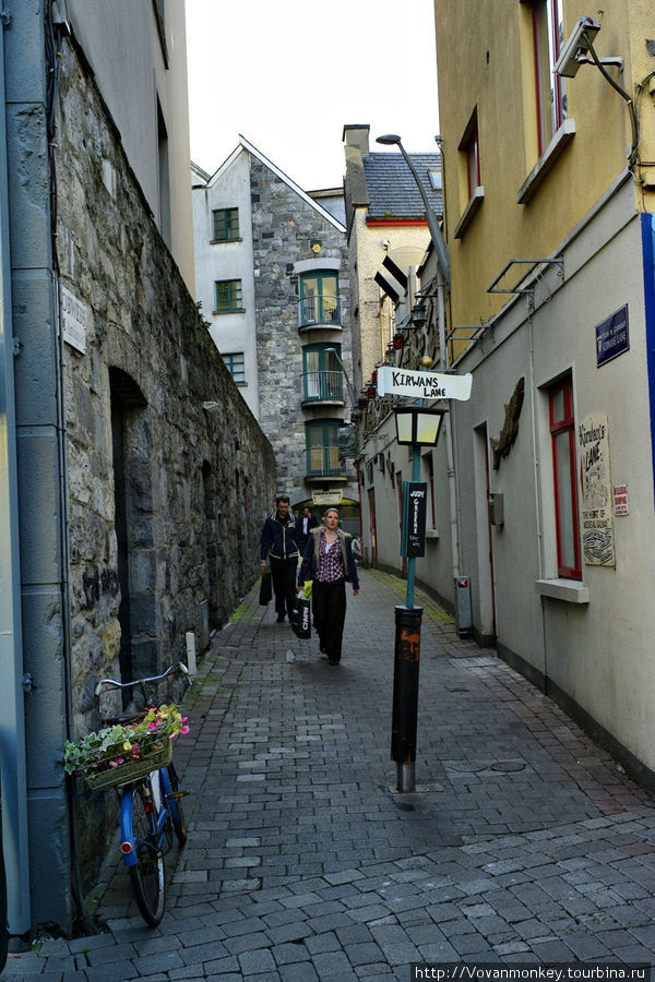 Переулок Kirwan’s Lane Голуэй, Ирландия