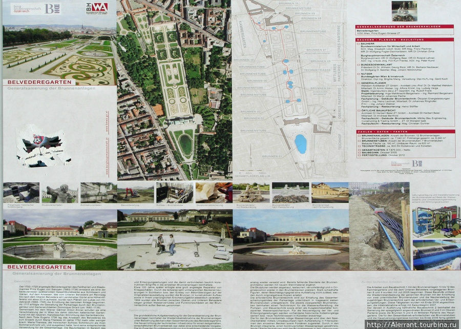 План реконструкции парка Вена, Австрия