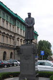 Памятник маршалу Пилсудскому.
