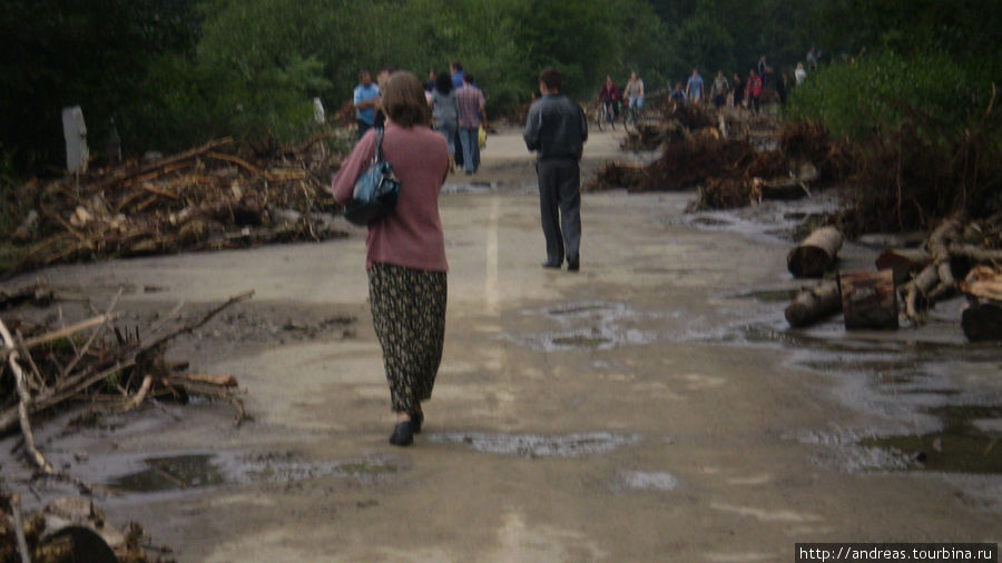 Глазами очевидца наводнения в Карпатах Ивано-Франковская область, Украина