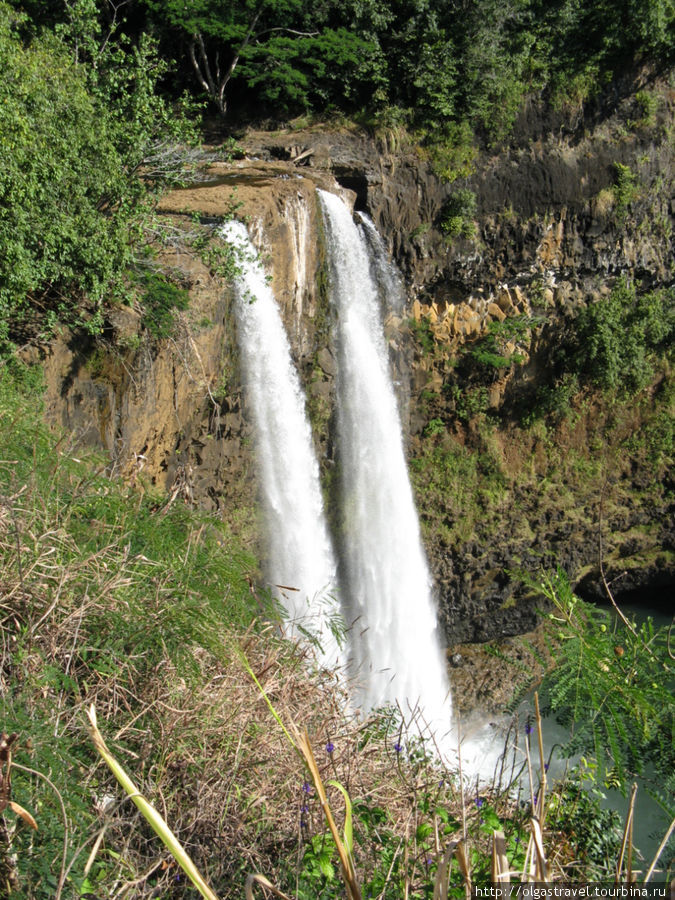 Wailua Falls Остров Кауаи, CША