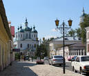 Спасская улица с видом на Спасский собор.