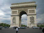 Париж. Триумфальная арка. Площадь Звезды