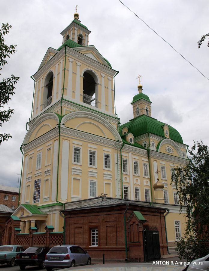 Благовещенская церковь. Красноярск, Россия