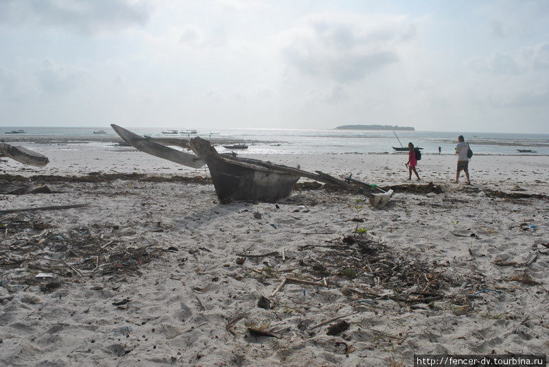 Один день из жизни занзибарских рыбаков Остров Занзибар, Танзания