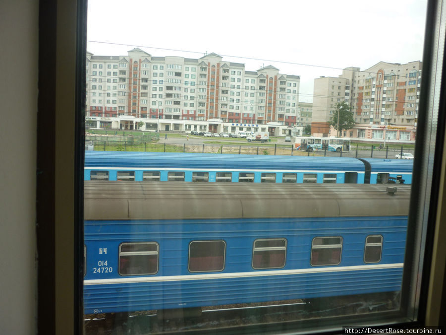 вид из окна Орша, Беларусь