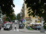 Улица Костёльная, по которой можно пройти пешком с площади Независимости на Владимирскую горку.
