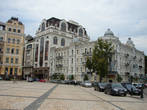 Фрагмент Софиевской площади. Вид на здание начала ХХ века.