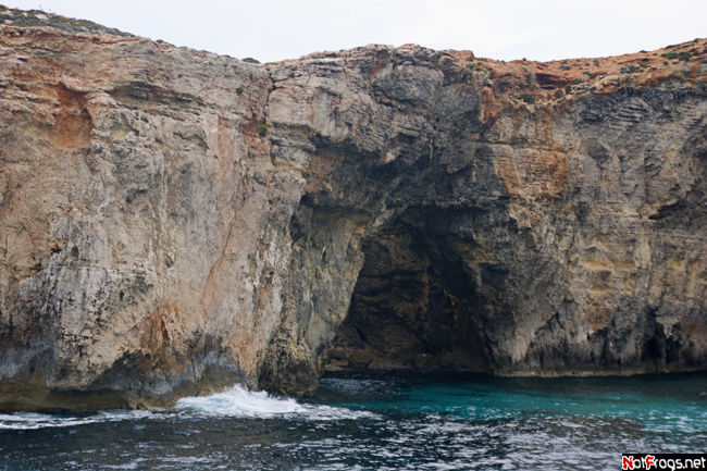 Перед входом в Голубую лагуну Остров Гозо, Мальта