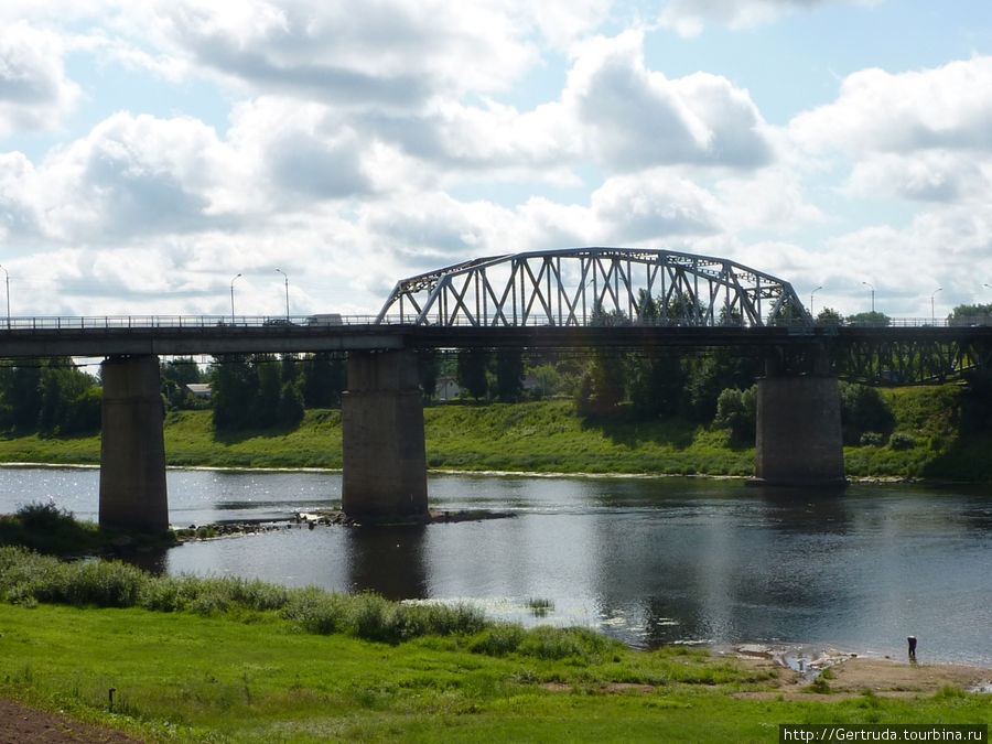 Мост через Западную Двину, Полоцк, Беларусь