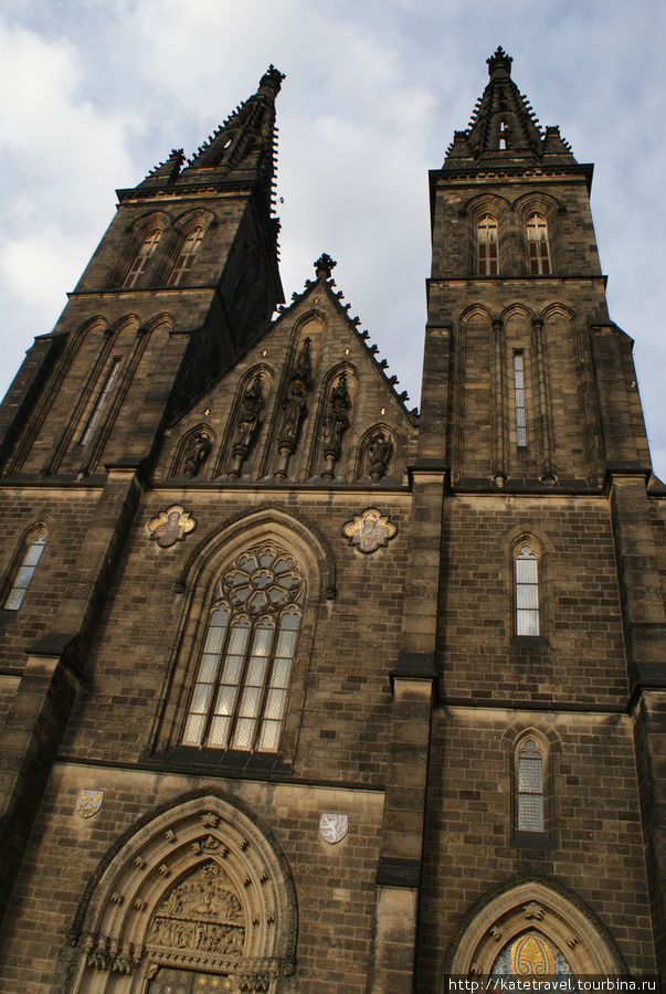 Готический собор Святых Петра и Павла Прага, Чехия