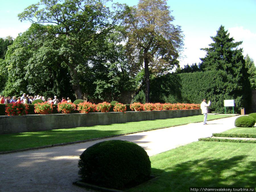 Цветники королевского сада Прага, Чехия