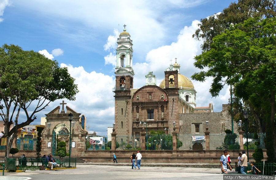 Сакателько - городок в котором варят вкусный шоколад Сакателько, Мексика